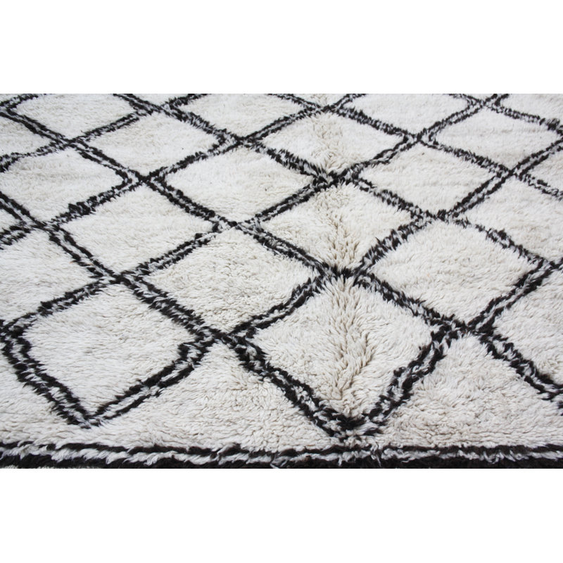 One-of-a-Kind Rectangle 6'8'' X 9'6" Hand Loomed Area Rug