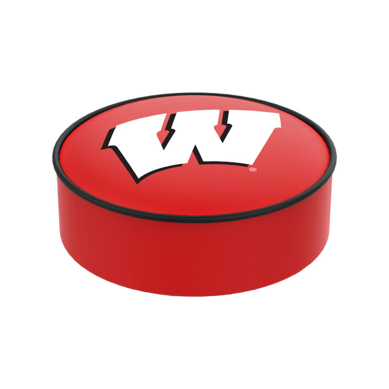Housse pour tabouret NCAA, W de Wisconsin