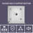 30" W × 30" D Acrylic Shower Base Single Threshold for Alcove Installation with Rectangular Drain Cover