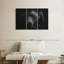 Ours brun monochrome sur toile 3 pièces-566179161