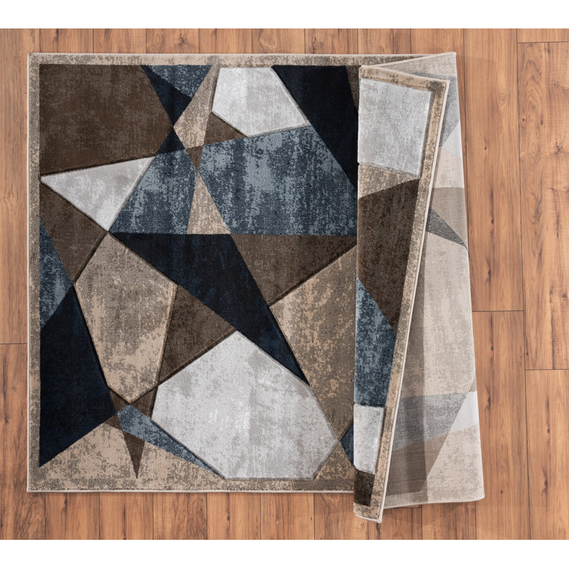 Preciado Abstract Indoor Rug, Rectangle 2'1" x 3'3"