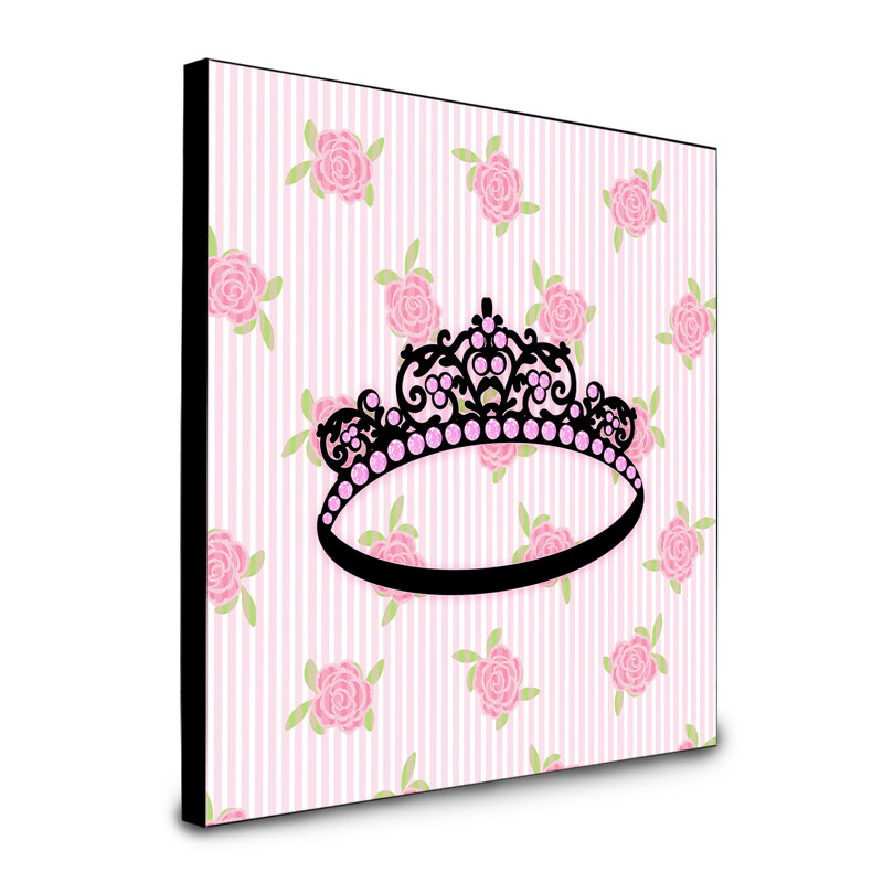Panneau mural d’art ballerine tiara sparks Jonnah
