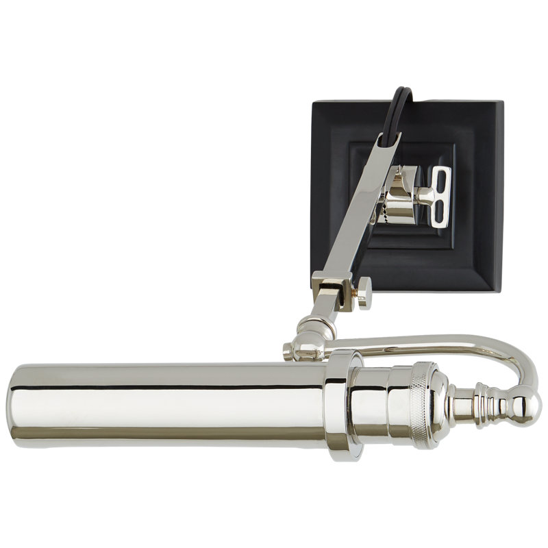 Academy 1 - Light Sconce, Polished Nickel