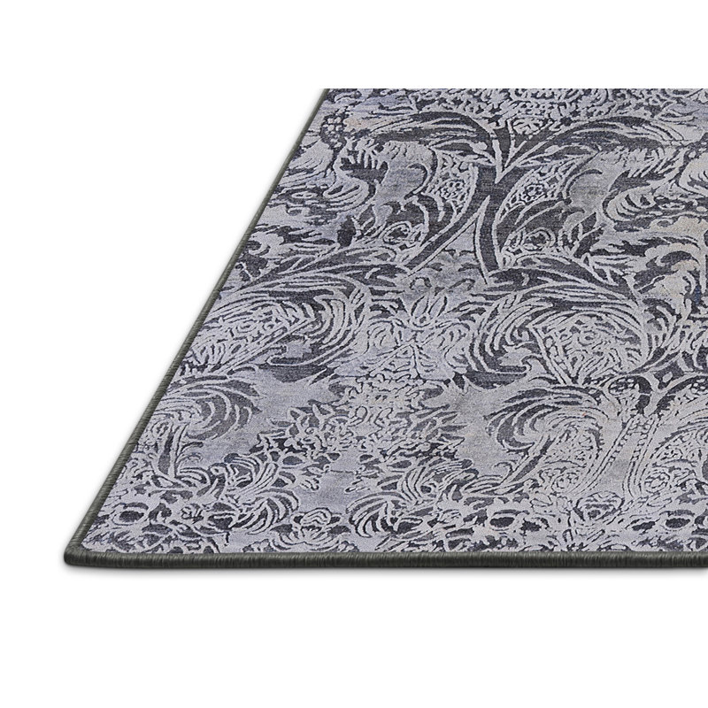 Ashod Wool Floral Indoor Rug, Runner 2' x 5'