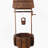 Charming Rustic Outdoor Planter For Garden Décor With Hanging Feature