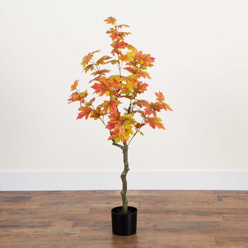 4ft. Autumn Maple Artificial Fall Tree