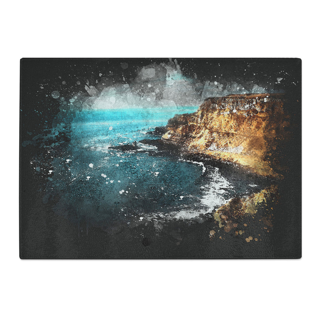 Giant's Causeway Northern Ireland Paint Splash Chopping Board
