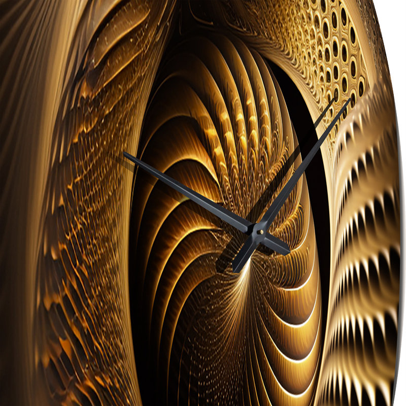 Horloge murale Op-Art Retro, Très grand