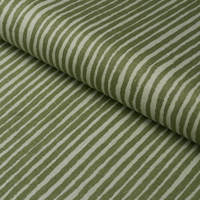 Schumacher X Laura Gonzalez Hallucination Fabric, Green