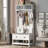 Hall Tree 34.18'' Wide With Bench And Storage-1747813482