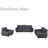2-Piece Living Room Sofa Set