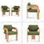 Ensemble de 2 chaises de salle à manger avec dossier coussiné-715332272-715332278
