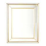 Bevel On Bevel Flat Mirror