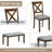 Alfonso 6 - Person Four Leg Dining Set-782530169-782530172-782530175