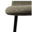 4 chaises de salle à manger, cuisine et chambre modernes avec coussin de siège en lin et pieds robustes en métal noir gris de 4 chaises, cadre rembourré pour-2089690714