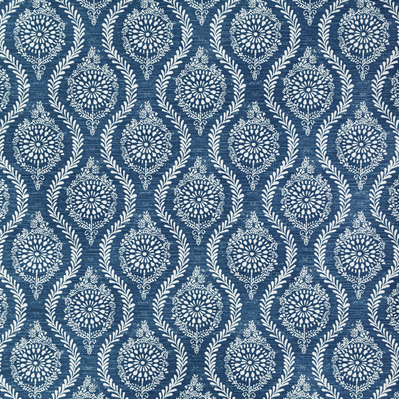 Manoir Marindol Print Fabric, Blue