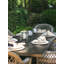 84'' Rectangular 6 - Person Outdoor Dining Set with Sunbrella Cushions
