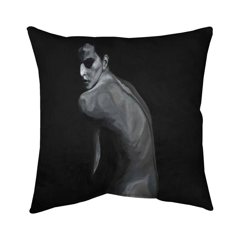 Denuded - 18"x18" Outdoors Throw pillow - Spun poly - Print on demand
