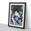 Mirror of Good & Evil by Toyohara Kunichika - Framed Print-55617747-55617751