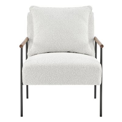 Zanyra 27.5Cm Wide Boucle Armchair by Latitude Run
