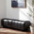 Indoor Dining Bench With PU Fabric And Rubber Wood Legs, Spacious And Comfortable Seating For Modern Interiors-470252024