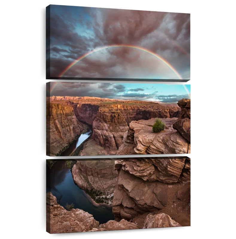 Alvord Horseshoe Bend Rainbow, 65" H x 42" W