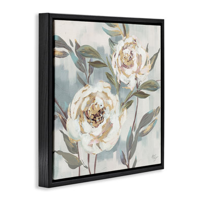 Two Country Blossoms Canvas Wall Art by Nina Blue