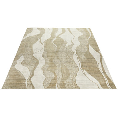 Dune Abstract Viscose Area Rug