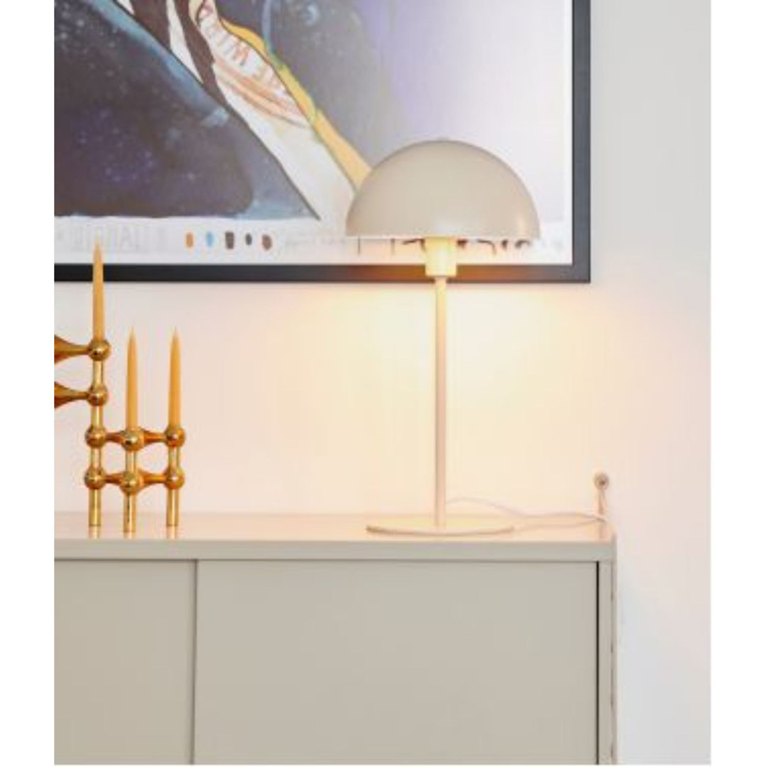 Ellen 40Cm Beige Desk Lamp