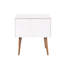 Table de chevet avec rangement Mid-Century