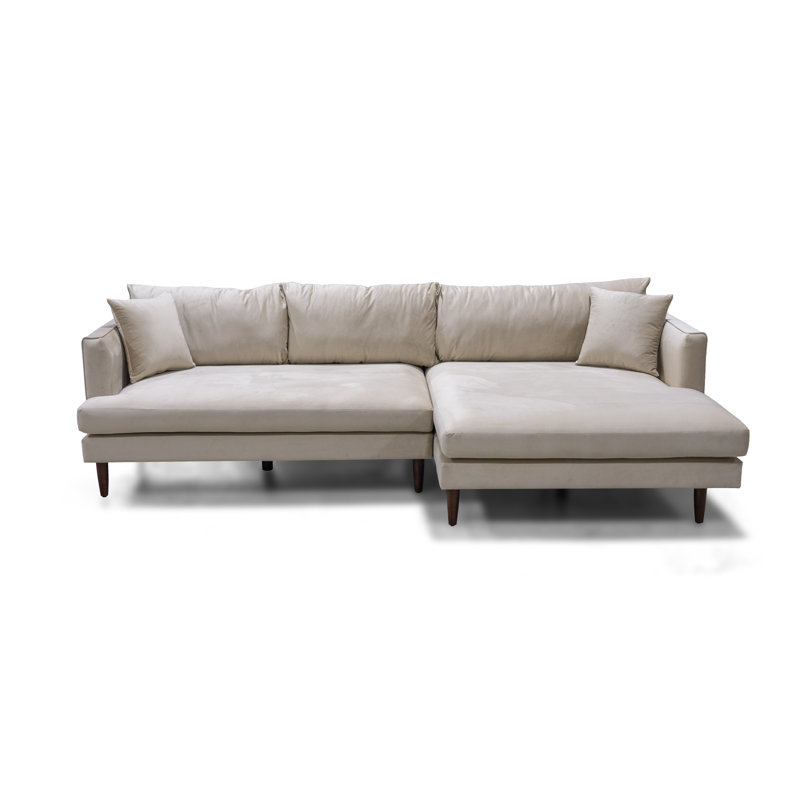 Canapé modulaire en forme de L avec méridienne 91 po Howell, Gauche