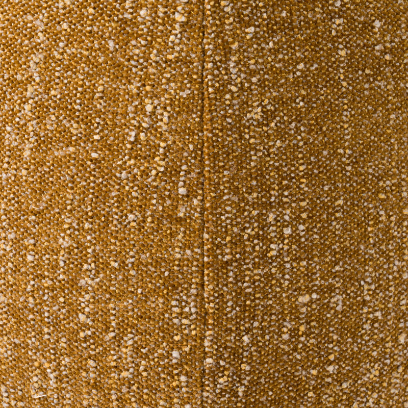 Repose-pieds Kartikeya, Polyester moutarde 100 %
