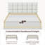 Lit plateforme tapissier Contemporary-1010778106-1010778107