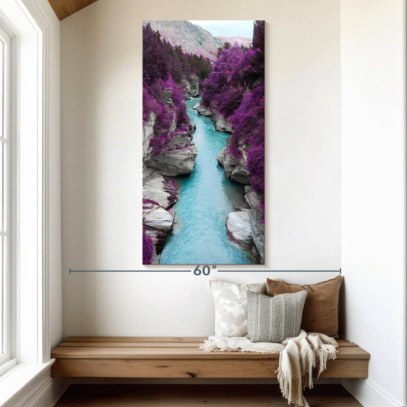 «Great Beyond», reproduction sur toile, H 54 po x l 27 po x P 1,25 po
