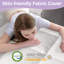 Surmatelas en mousse à mémoire de forme avec housse à poche profonde-491865495