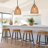 Jax 1-Light Rattan Pendant Light