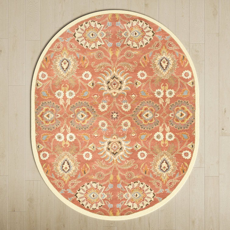 Arden Handmade Wool Orange Rug
