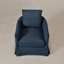 Fauteuil demi-tonneau pivotant rembourré de 32 po de largeur-270538739