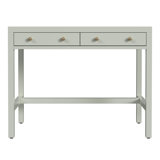 Nora 40 in. W Rectangular Wood 2 Drawer Writing Desk