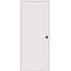 Porte intérieure standard préfinie en bois massif manufacturé 1 panneau Shaker-94384049-94591424-94384063