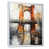 White Floater Framed