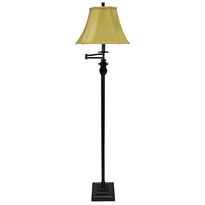 Lampe sur pied à bras articulé 65 po Garces