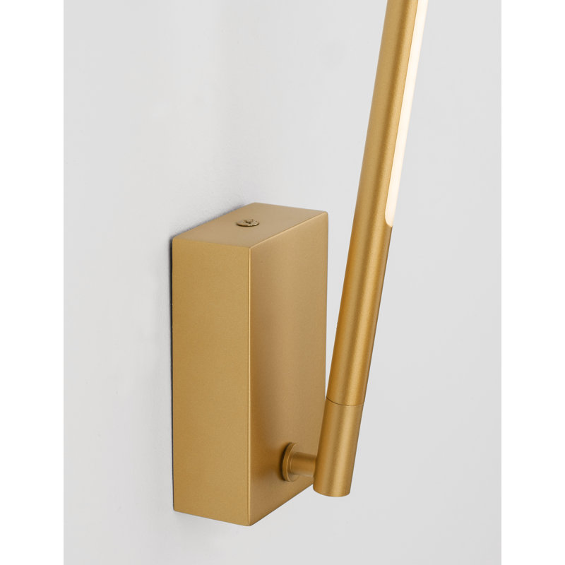 LED Wallchiere, Gold