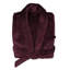 Peignoir mi-mollet en velours avec poches-44683897