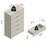 Aroob 5 Drawer 31.5'' W Dresser-283693332