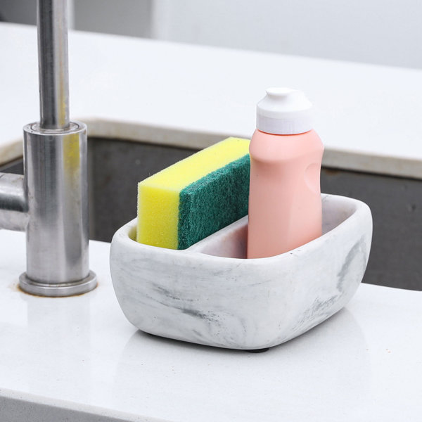 Granite Dishwand and Sponge Holder - Pura Vida Home + Gift