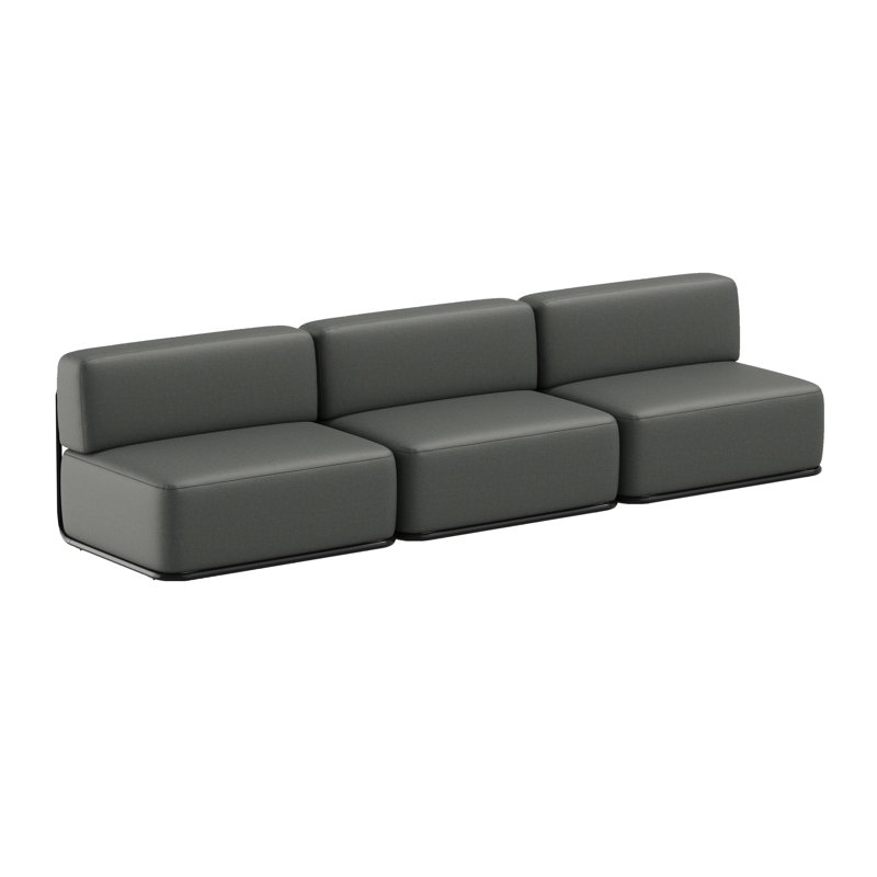 RAW SOFA 3 SEATER, Grey