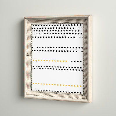 Phillip Brown Wood Embossed Picture Frame