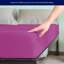 Microfiber Brushed Deep 40cm Fitted Bed Sheet-1417213588-1417213582