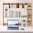 Desktop Storage Rack Bookshelf Organizer